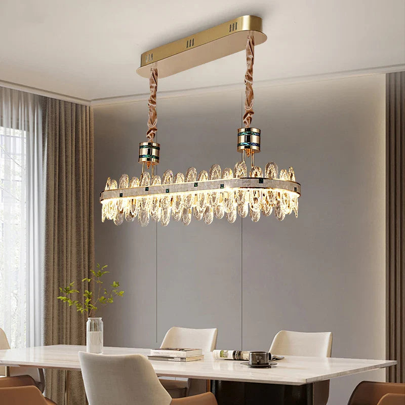 Afralia™ 2024 High-End Villa Crystal Chandelier with Hollow Design for Luxurious Living Rooms