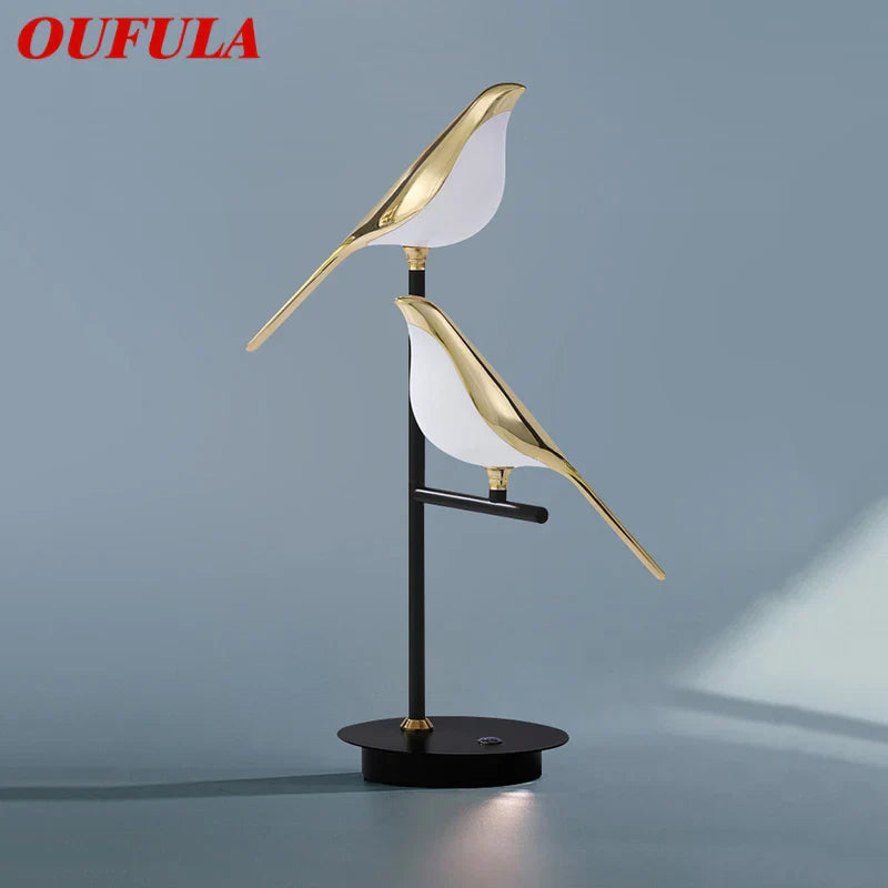 Afralia™ Nordic Bird LED Table Lamp - Postmodern Design for Home Decor