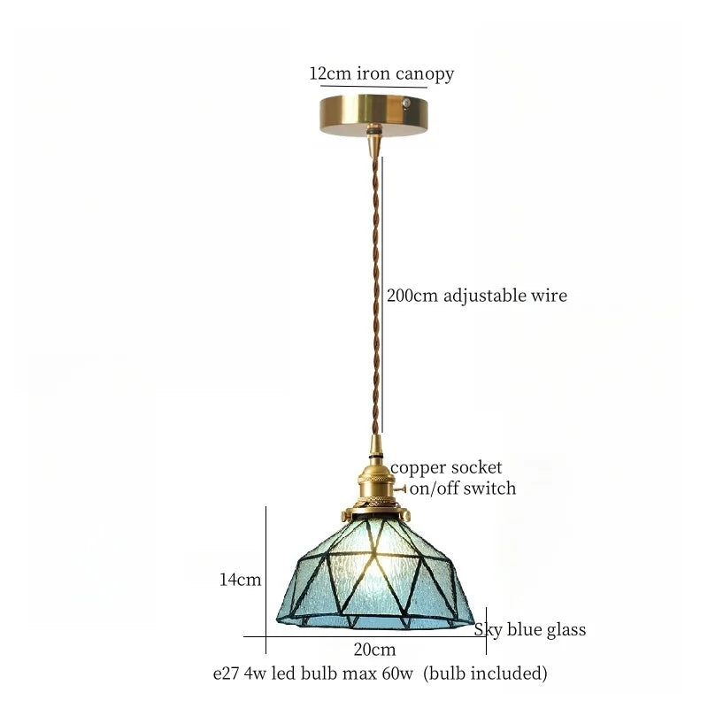 Afralia™ White Ceramic LED Pendant Lamps with Vintage Brass Finish