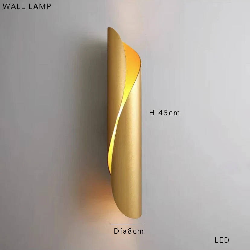 Afralia™ Modern Minimalist Round Dining Table with Gold Chandeliers