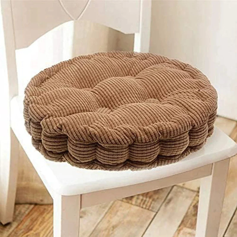 Afralia™ Corduroy Tufted Floor Seat Cushion for Indoor Living Room Balcony Meditation