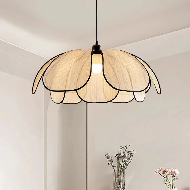 Afralia™ Modern Cloth Pendant Light for Dining Room, Bedroom, Parlor Décor - E27 Bulb Included