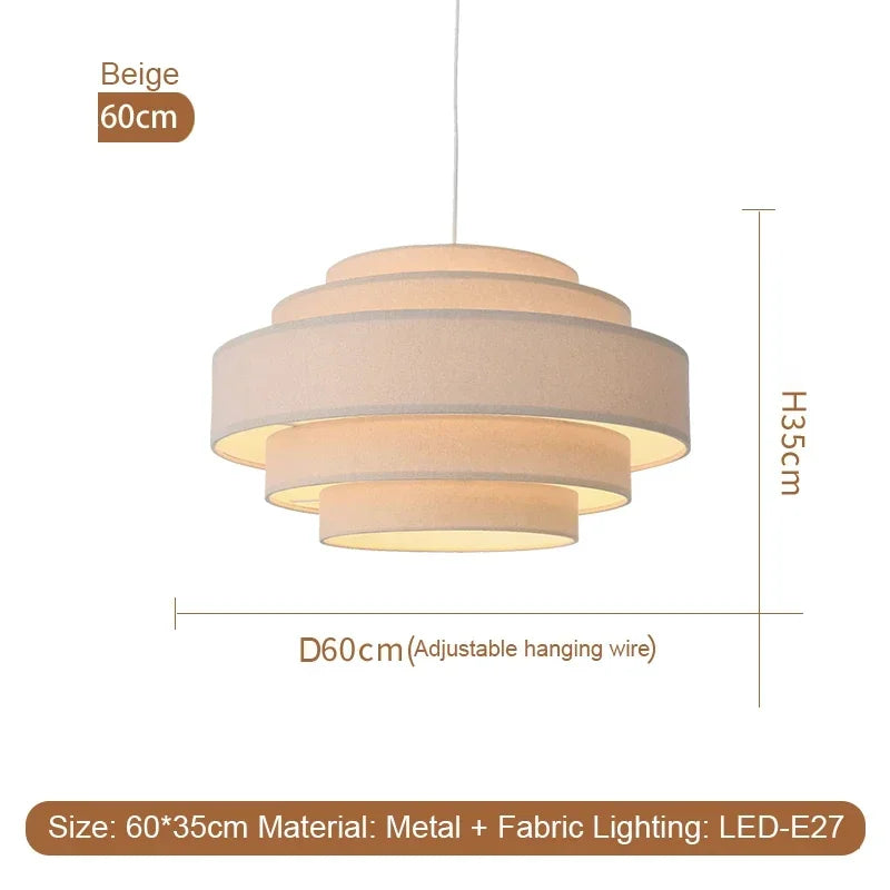 Afralia™ Nordic Simplicity LED Pendant Chandelier for Home Decor & Lighting