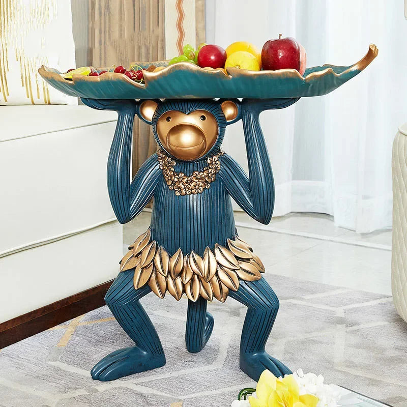 Afralia™ Modern Decor Tray Figurine Sculpture Nordic Decoration Organizer Ornament