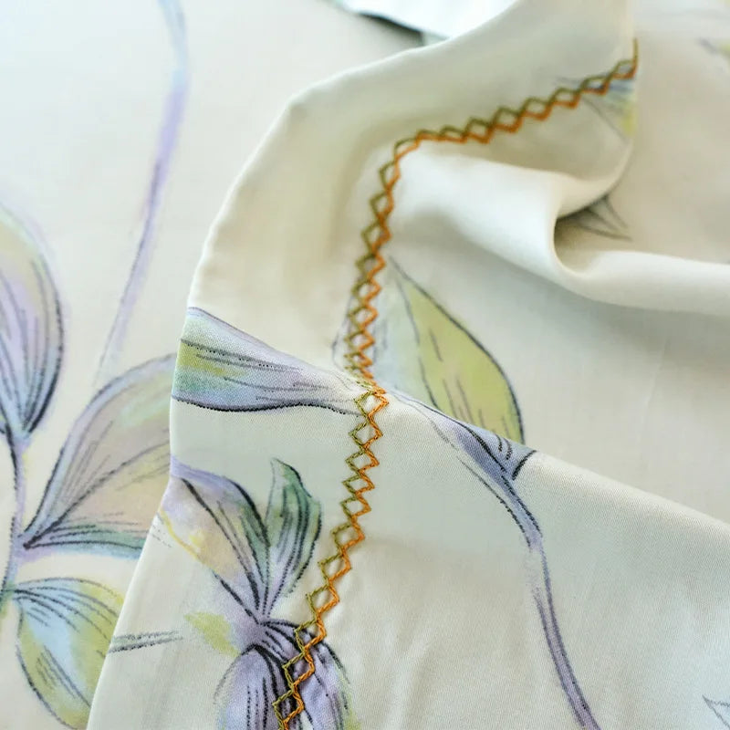 Afralia™ Luxury Silk Printed Pillowcase in High-Quality Lyocell Fiber