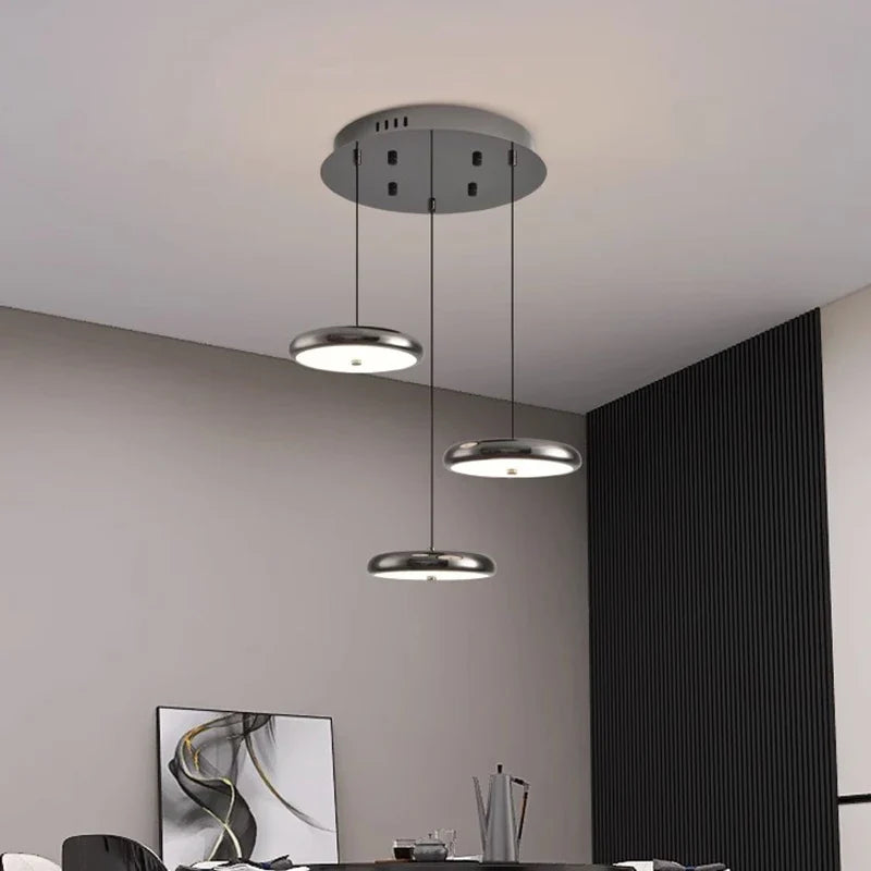 Afralia™ Modern Pendant Light Chandelier for Indoor Dining Room Decor