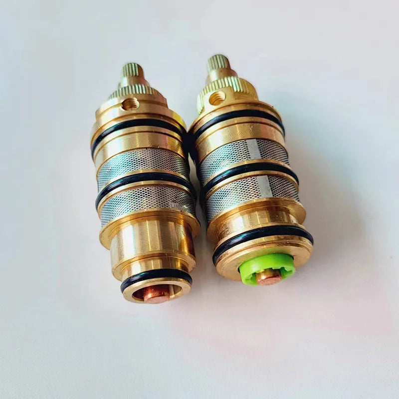 Afralia™ Brass Thermostatic Mixer Cartridge: High Quality Temperature Sensor Valve