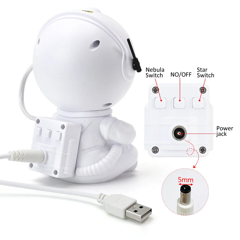 Afralia™ Galaxy Star Night Light LED Lamp Home Bedroom Children's Gift Decor