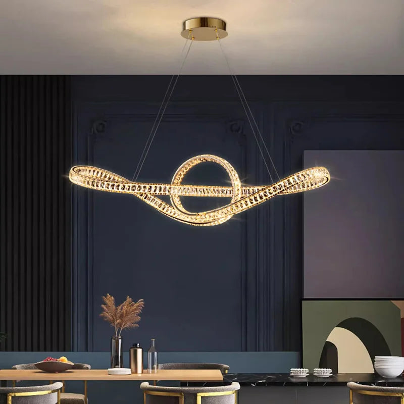 Afralia™ Modern Pendant Chandeliers for Dining Room Lighting