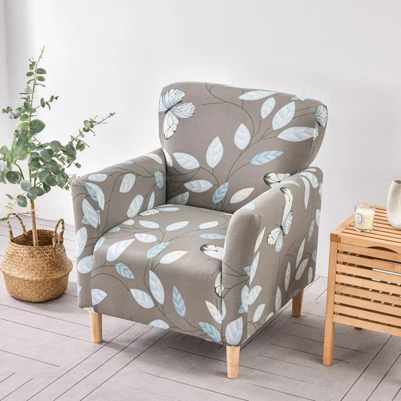 Afralia™ Accent Chair Cover Slipcovers | Stretch Sofa Couch Case