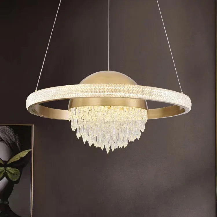 Afralia™ Crystal Copper Pendant Lights: Elegant Nordic Design for Luxury Dining and Bedroom Décor