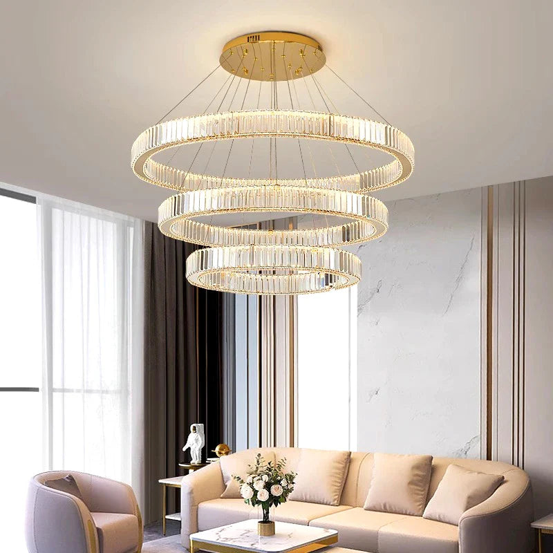 Afralia™ Modern LED Chandeliers for Living Room Indoor Lighting Fixture