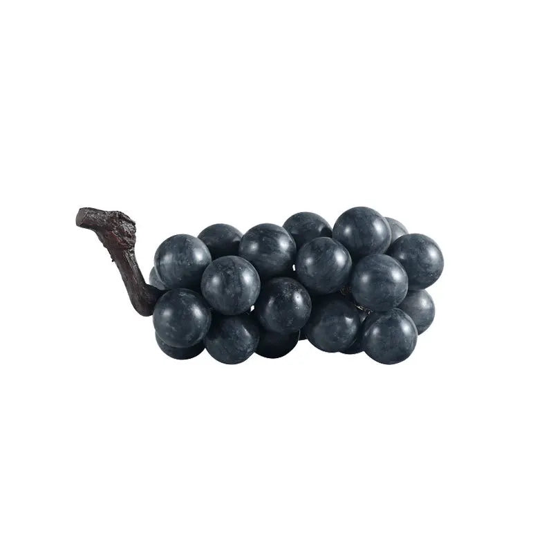 Afralia™ Marble Grape String Sculpture Room Decor Craft Ornaments