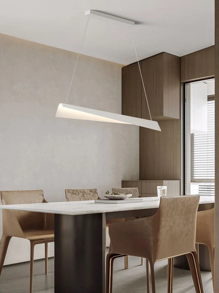 Afralia™ Modern LED Chandelier for Ceiling Restaurant, Creative Pendant Lights, Minimalist Loft Room Decor.