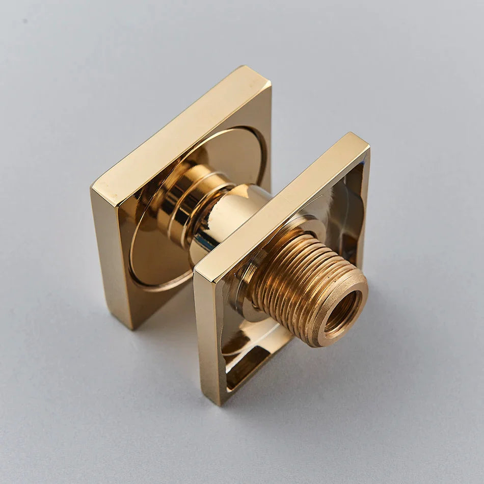 Afralia™ Brass Square Body Spray Shower Jets for Luxury Spa Massage Experience
