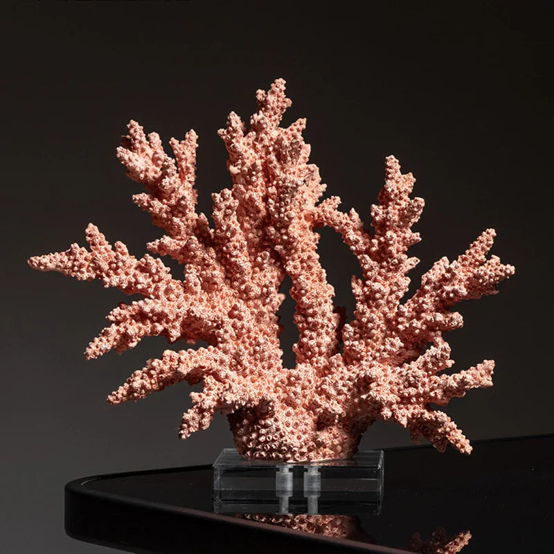 Afralia™ Coral Reef Simulation Ornaments, Artificial Ocean Decor for Home Accessories