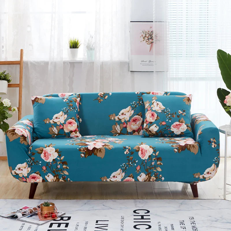 Afralia™ Stretch Sofa Cover Print Slipcover Couch Protector Case for Seater