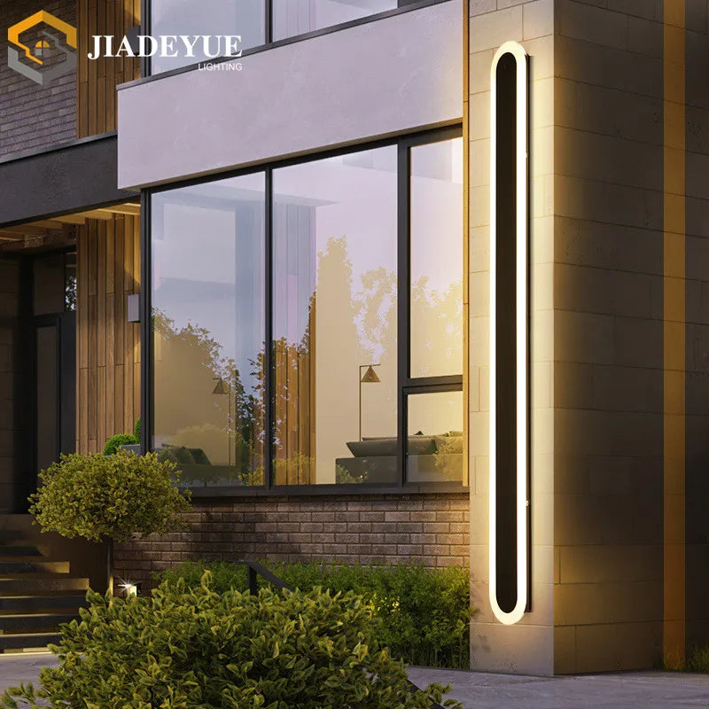 Afralia™ Outdoor Wall Light: Modern Waterproof LED Garden Balcony Decoration Lighting