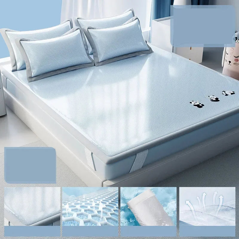 Afralia™ Cooling Antibacterial Mattress: High-quality, Skin-friendly, Breathable, Foldable, Summer Mat Protector