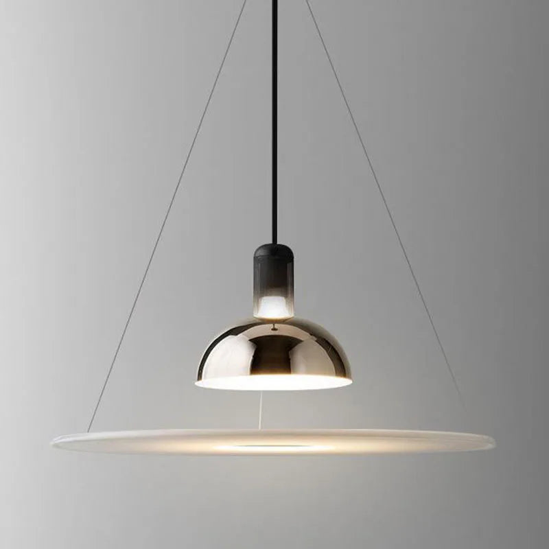 Afralia™ Flying Saucer Chandelier: Luxury LED Indoor Pendant Lighting for Restaurant, Bar, Bedroom.