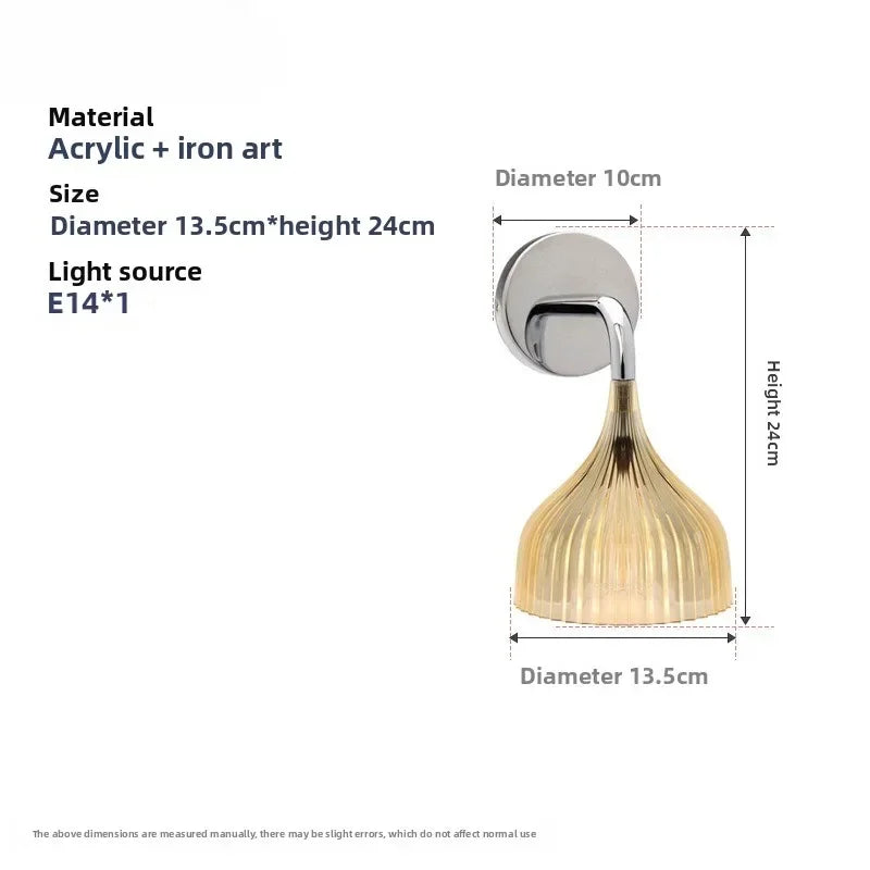 Afralia™ Nordic Cream Style Wall Lamp - Modern Small Bedside Light
