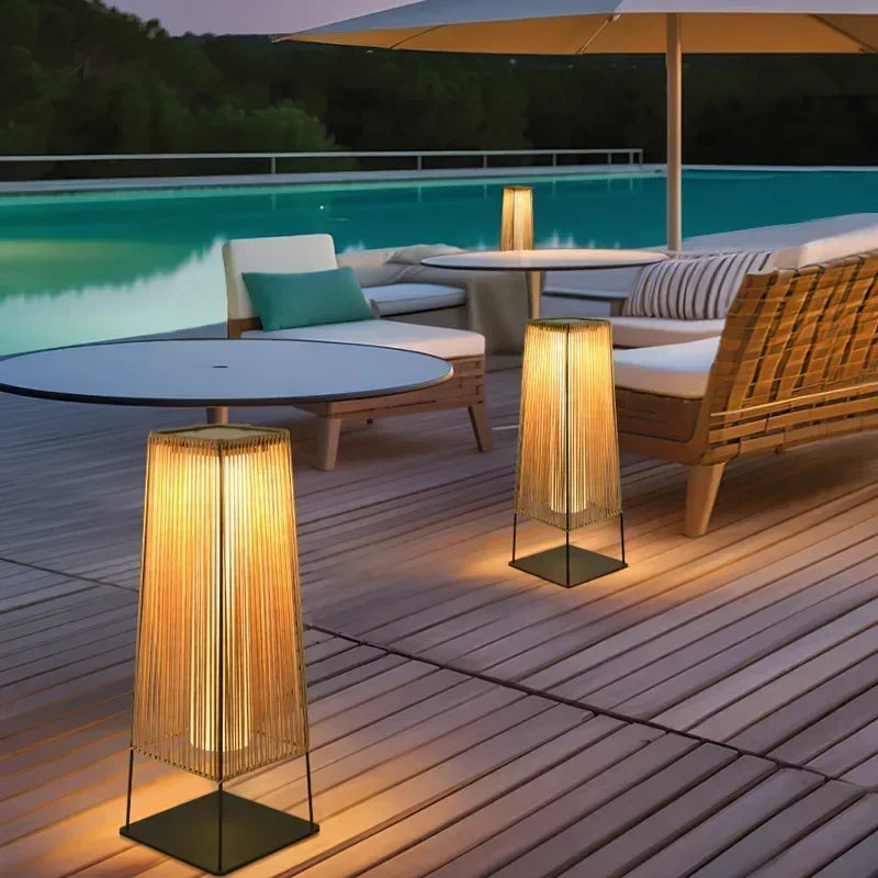 Afralia™ Solar Outdoor Courtyard Lamp: Waterproof Lawn Floor Light for Garden Decoration