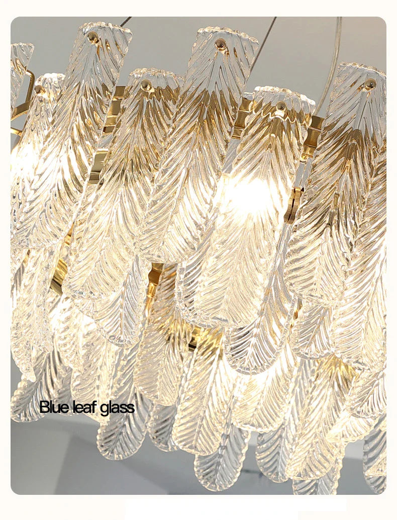 Afralia™ Crystal LED Ceiling Lamp for Modern Living Room with Warm Light and Eye Protection