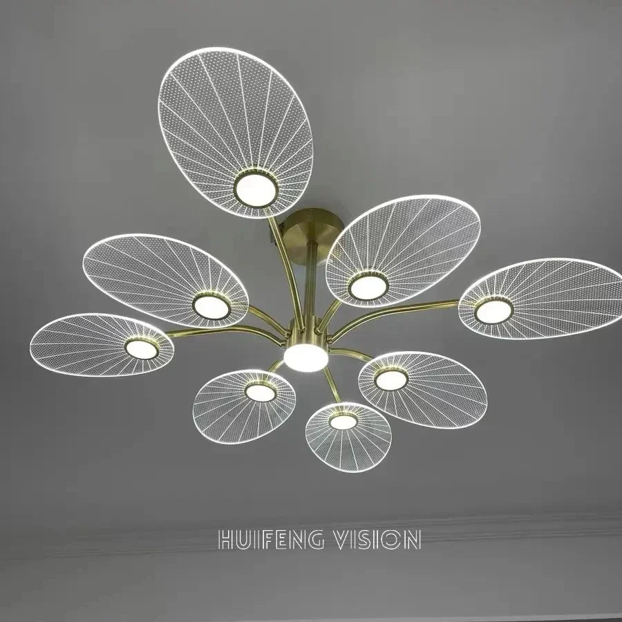Afralia™ Modern Classic Black White PVC LED Pendant Lamp Ceiling Dining Room Bedroom