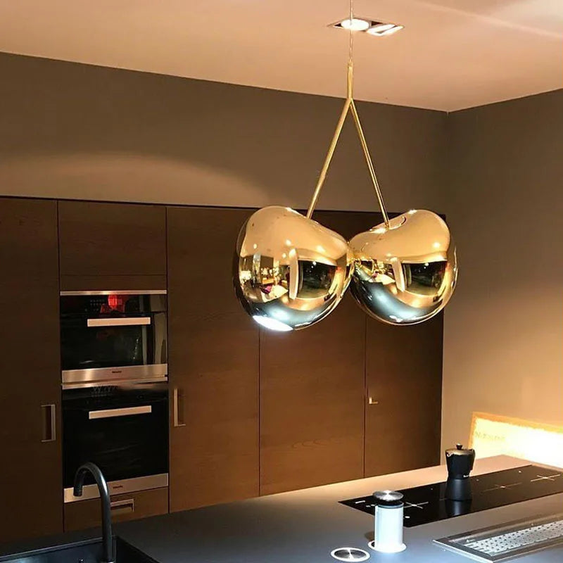 Afralia™ Cherry Pendant Lamp: Modern Designer Ceiling Chandelier for Home Decor