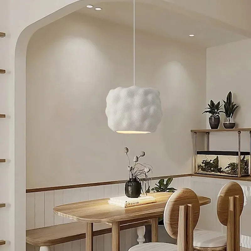 Afralia™ Creamy Style Pendant Lights: Minimalist Nordic Design for Bedside, Restaurant, Bar