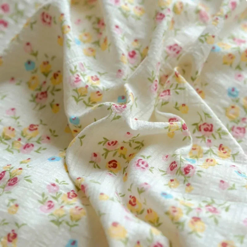 Afralia™ Floral Printed Cotton Bed Set: Cute, Soft, Comfortable 4-Piece Duvet Cover & Sheet