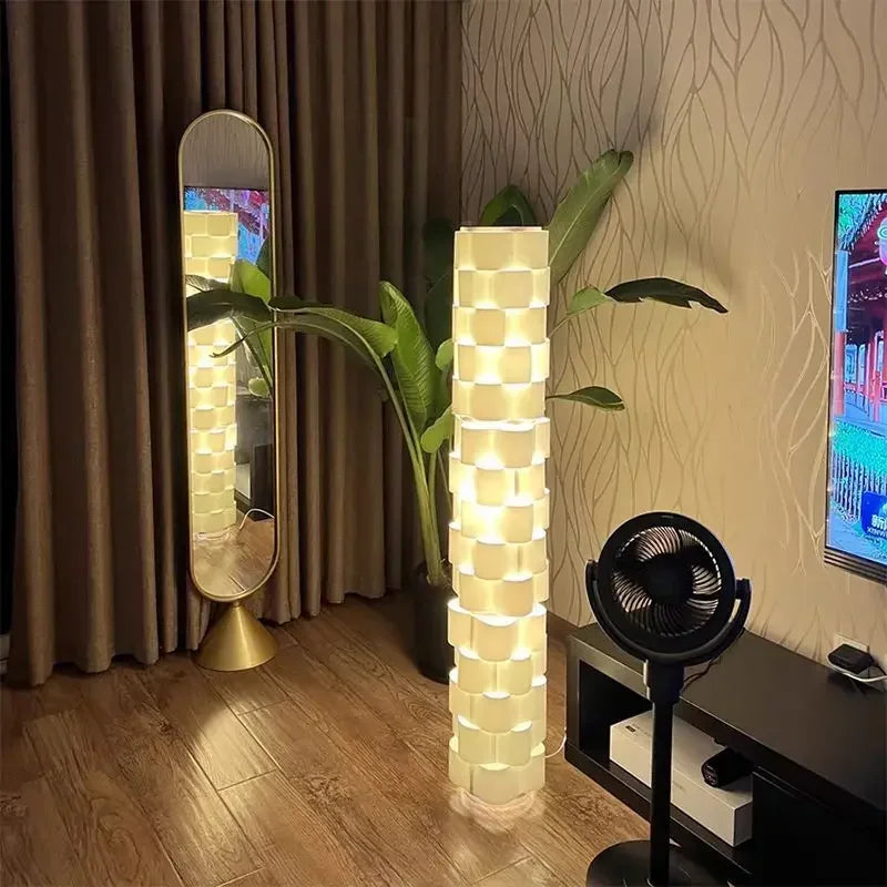 Afralia™ Elegant Luxury Vertical Floor Lamp for Living Room, Bedroom, and Sofa Decor