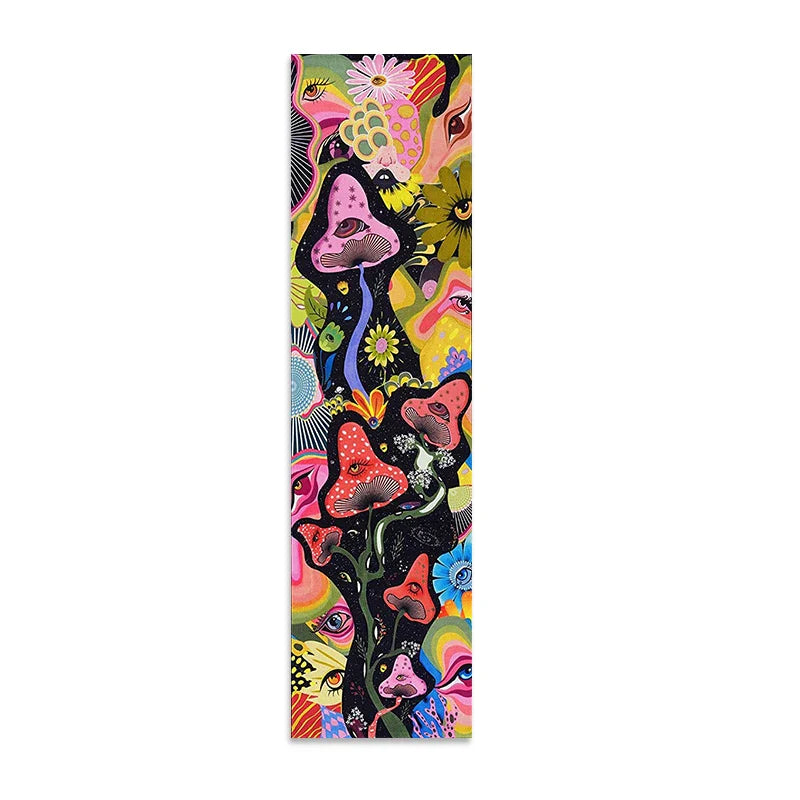 Afralia™ Psychedelic Mushroom Tapestry Wall Hanging - Colorful Flower Tapestries