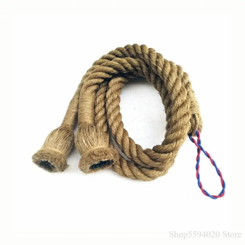 Afralia™ Retro Hemp Rope Pendant Lights Bar DIY Creative Led Fixture