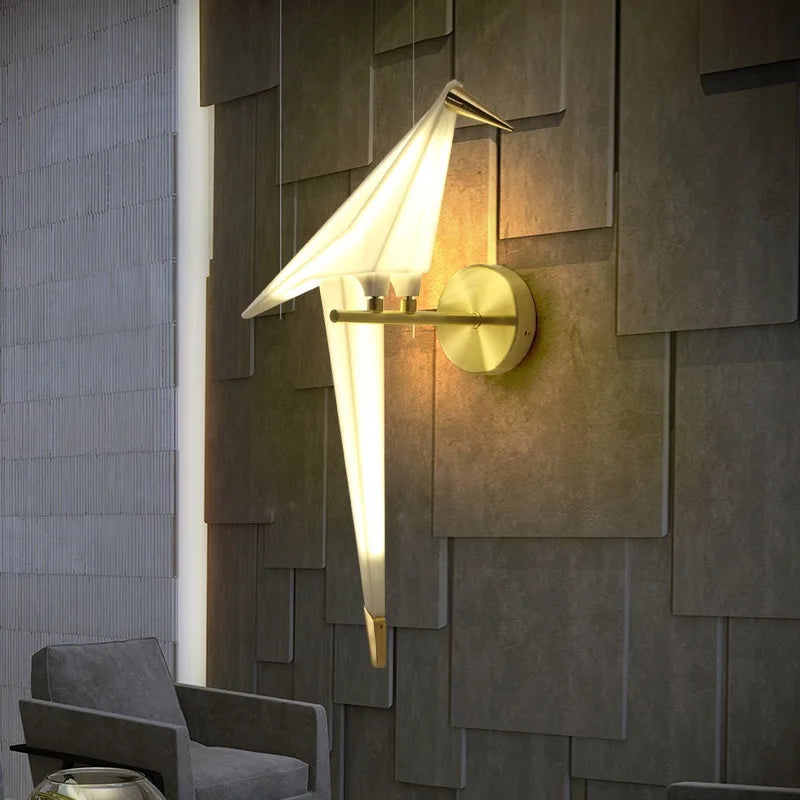 Afralia™ Parrot Wall Lamp Sconce Light for Bedroom, Study, Foyer