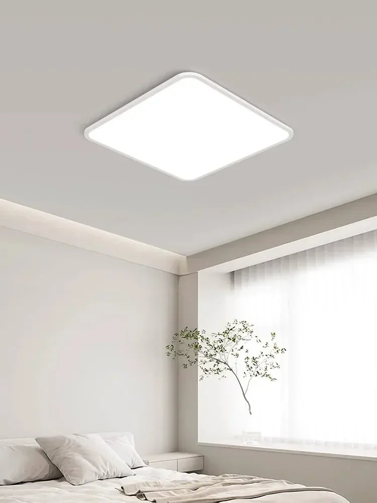 Afralia™ Round LED Ceiling Lamp - Modern Minimalist Dimmable Lighting Fixtures