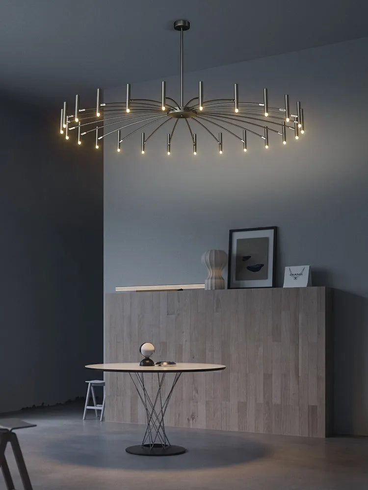 Nordic Villa Chandelier Pendant Lights for Home Decor by Afralia™