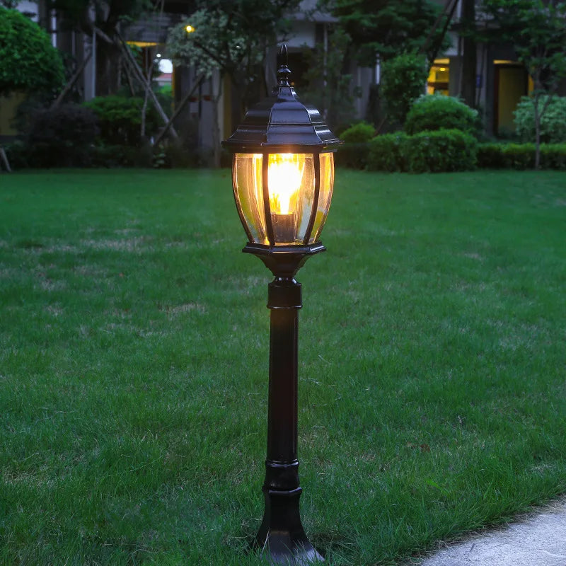 Afralia™ Outdoor Lawn Light: E27 Courtyard Path Lamp for Garden Landscape, Waterproof Design