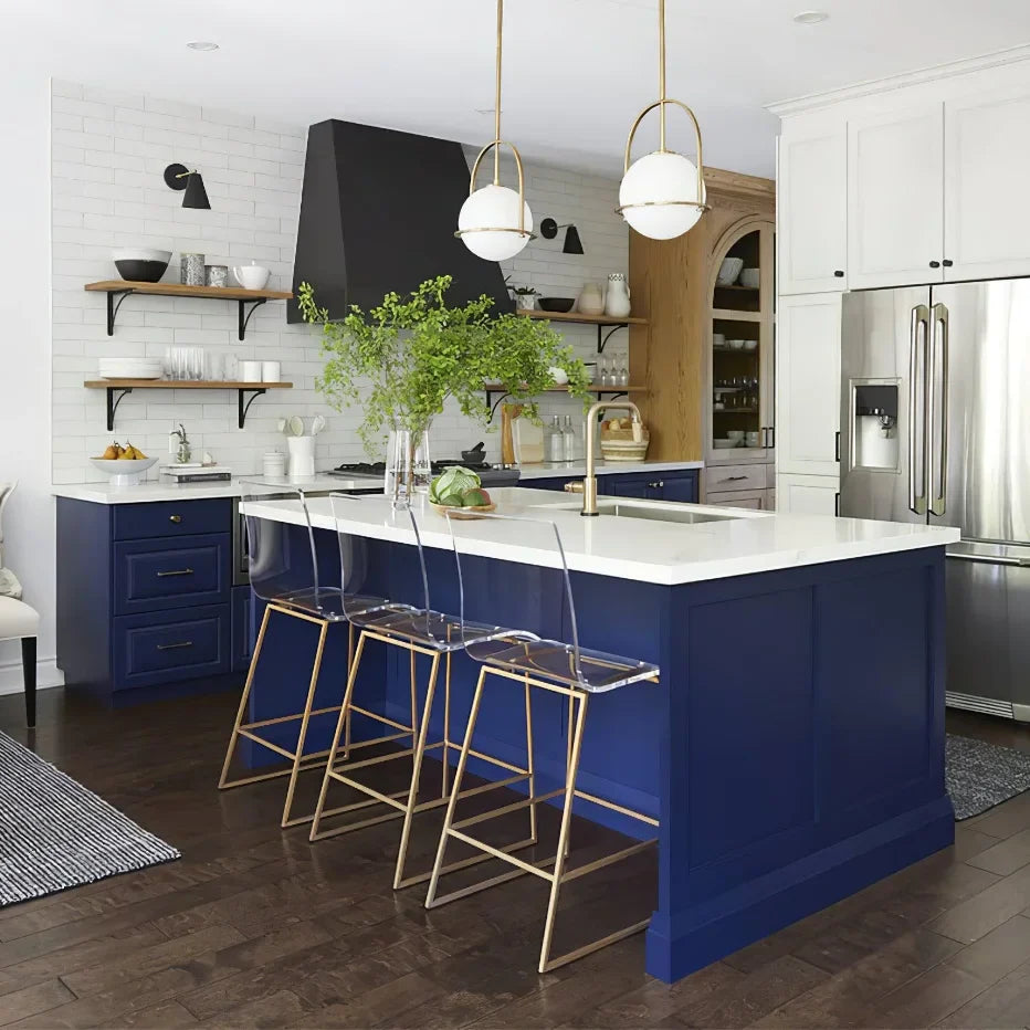 Afralia™ Glass Ball Suspension Ceiling Light for Living Room