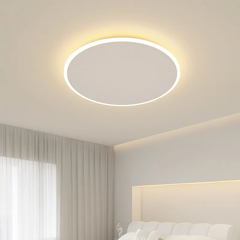 Afralia™ Modern Minimalist Ceiling Light with Remote Control for Living Room Dining Room