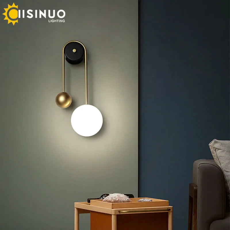 Afralia™ LED Wall Sconce for Stylish Home Decor