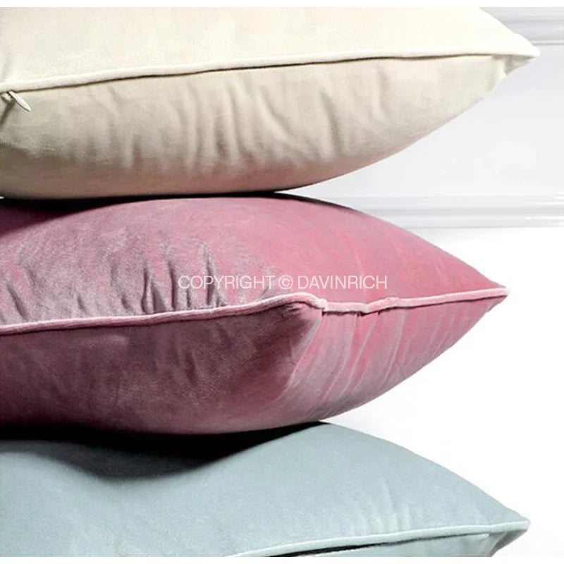 Afralia™ Luxe Velvet Throw Pillow Cover | Soft & Elegant Cushion Case for Sofa, Couch, Bedroom