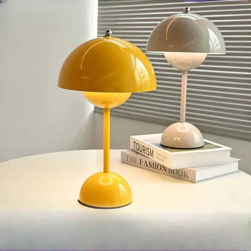 Afralia™ LED Decorative Table Lamp - 3 Color Charging Atmosphere Light