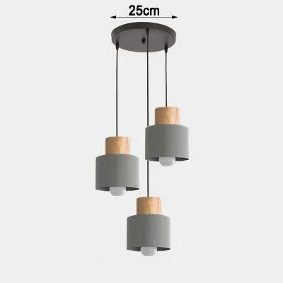 Afralia™ Simple Nordic LED Pendant Wire Chandelier for Kitchen Bar Hotel Home Decor