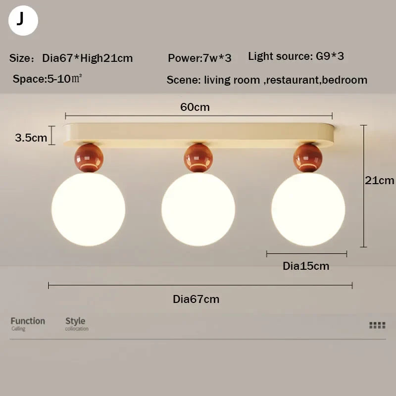 Afralia™ LED Ceiling Moon Wall Lamp Minimalist Bedroom Lighting Fixture