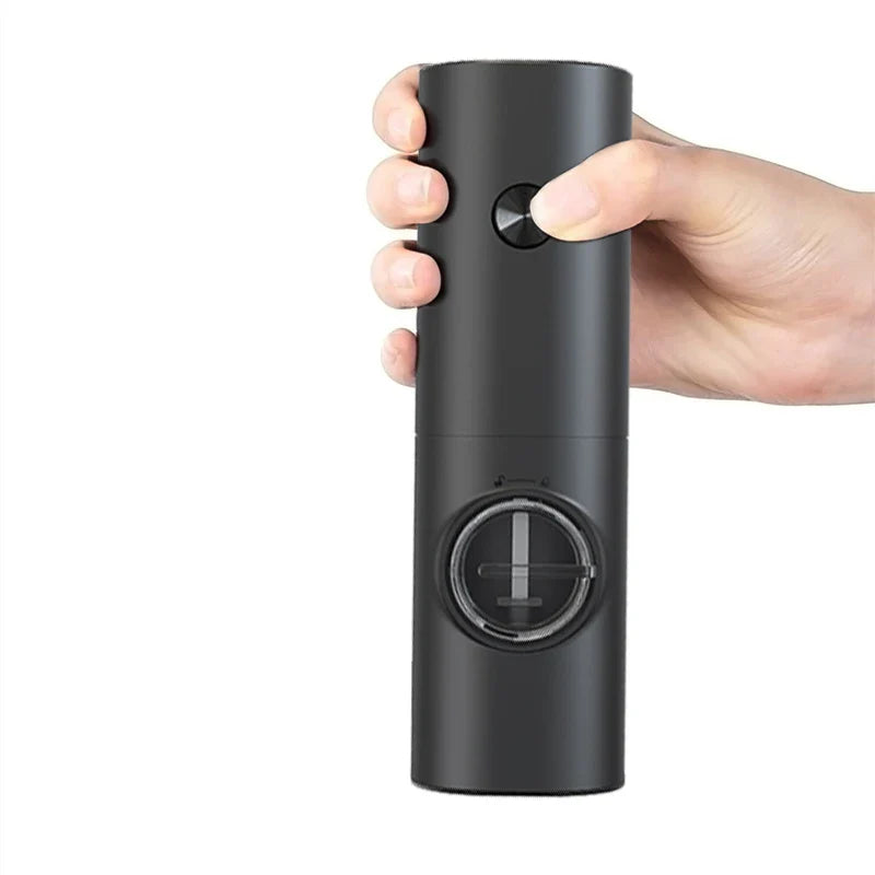 Afralia™ Rechargeable Electric Salt Pepper Grinder Set Stainless Steel Automatic Mill