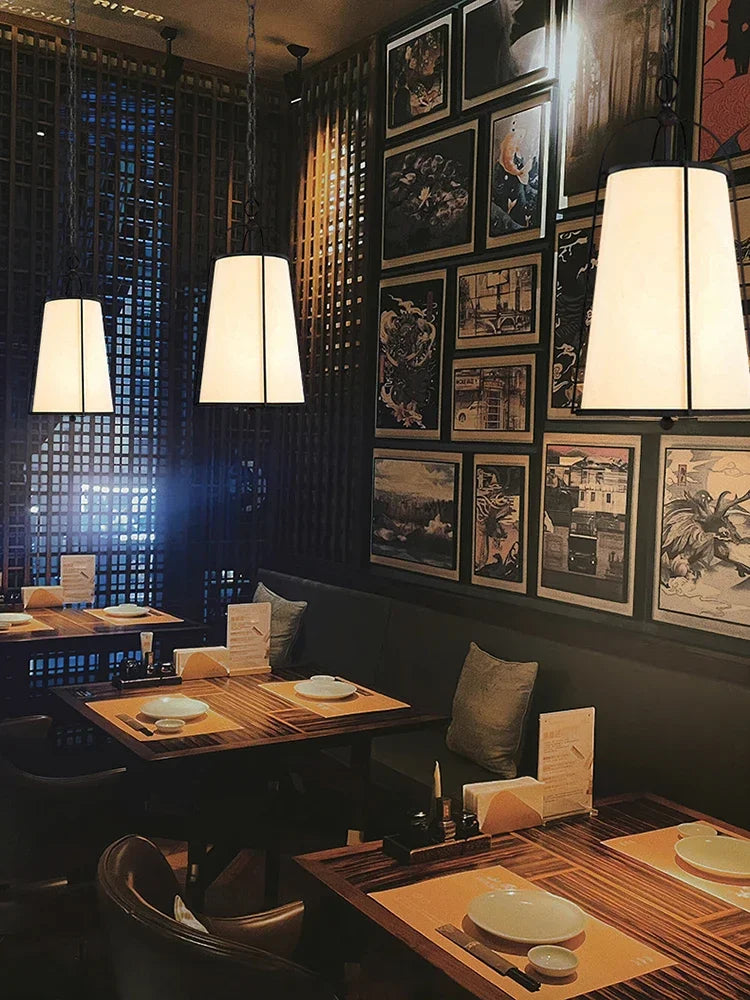 Afralia™ Gold/Black Pendant Lights E27 LED Indoor Lighting for Restaurant/Dining Room