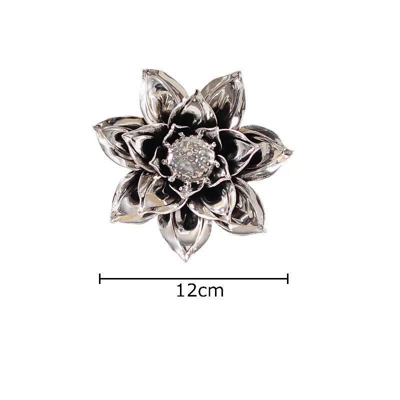 Afralia™ Ceramic Peony Flower Wall Decorations