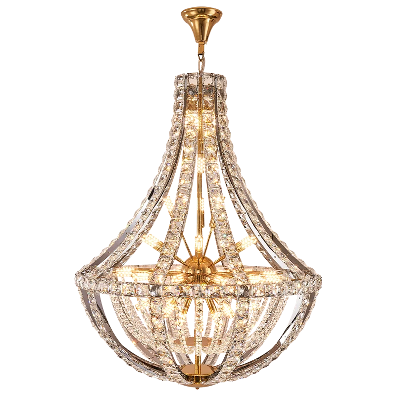 Afralia™ Crystal Chandelier: Modern Luxury for Living, Dining, Bedroom