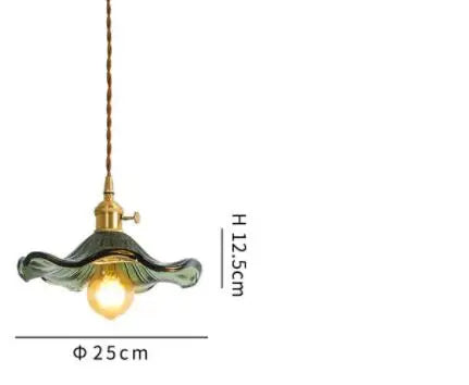 Afralia™ Blue Glass Pendant Lights - Bedroom Dinning Living Room Fixtures